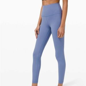 Lululemon Wunder Train High Rise Leggings 25” | 0 | Rain Drop
